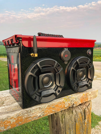 Custom Powder Coated Ammo Can Speaker