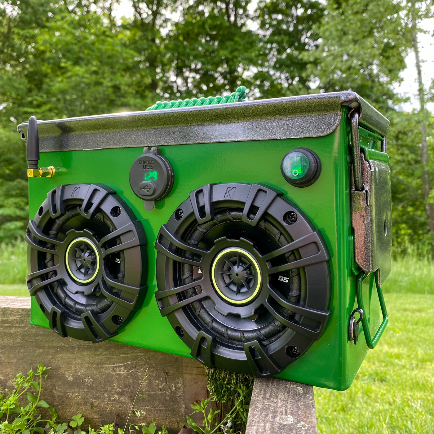 Ammo can bluetooth speaker cheap